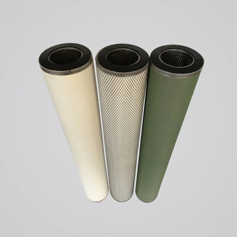 Coalescence separation filter element