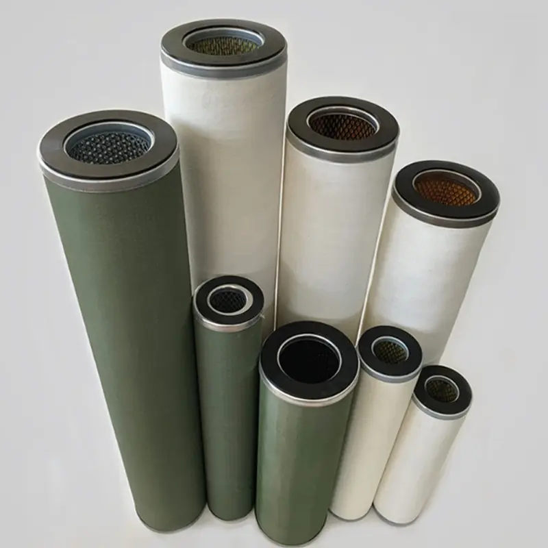 High pressure natural gas filter element