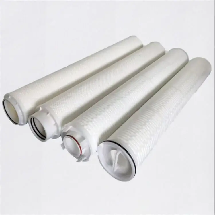 Large flow filter element