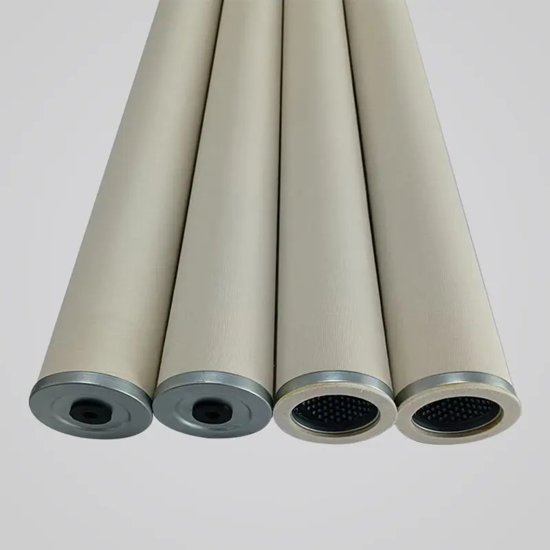 Natural gas transmission pipeline filter element