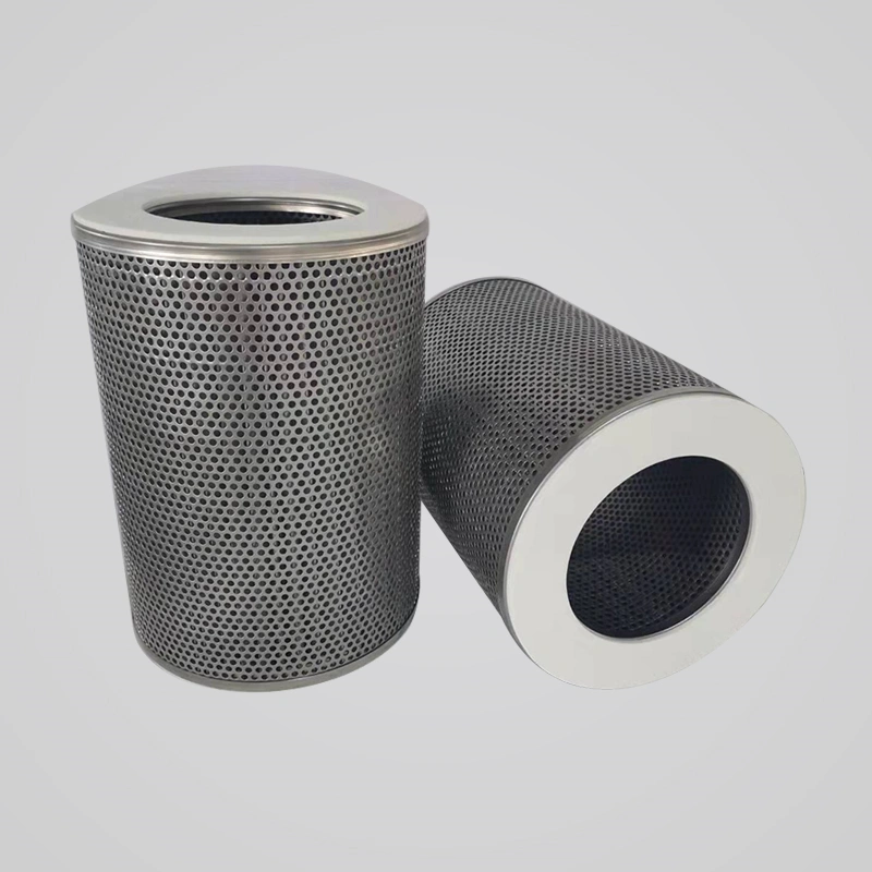 Oil and gas separator filter element